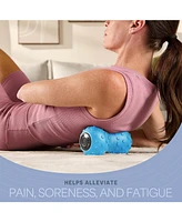 Lifepro 4-Speed Vibrating Massage Ball – Compact Peanut Foam Roller for Deep Tissue Massage, Mobility, and Muscle Recovery