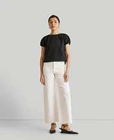 Balloon Sleeve Top