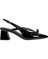 Marc Fisher Women's Laily Block Heel Slingback Pumps