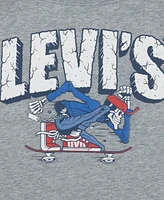 Levi's Big Boys Skateboarding Skeleton T-Shirt