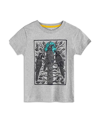 Mightly Toddler Fair Trade Organic Cotton Graphic Short Sleeve T-Shirt
