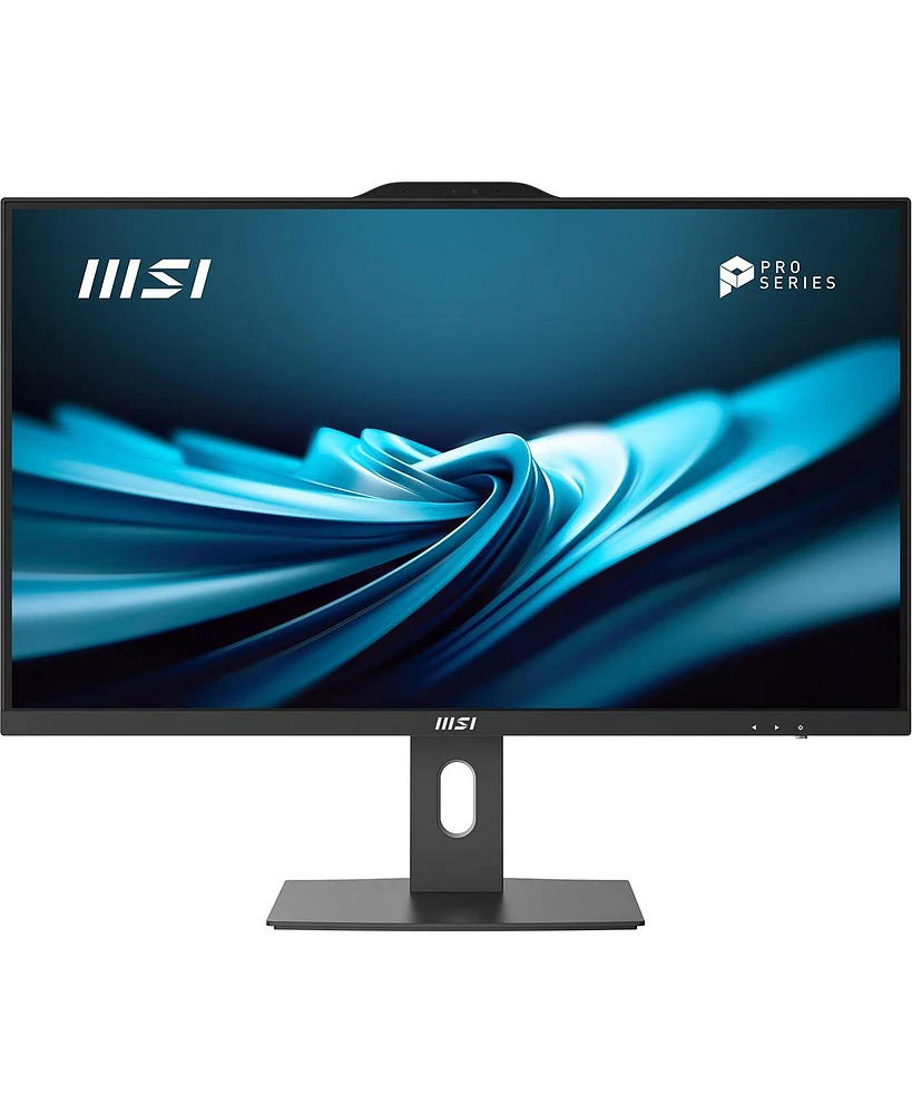 Msi Pro AP272P 14M-601US 27" Full Hd 100Hz All-In-One Desktop Computer, Intel Core i5-14400 2.5GHz, 16GB Ram, 1TB Ssd, Windows 11 Pro, Black