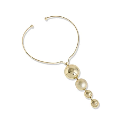 Sohi Circular Drop Necklace