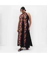 City Chic Plus Island Girl Dress