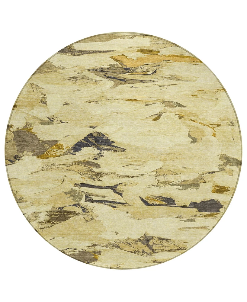 Addison Chantille Machine Washable ACN1347 8'x8' Round Area Rug