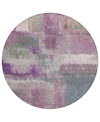 Addison Chantille Machine Washable ACN1357 8'x8' Round Area Rug