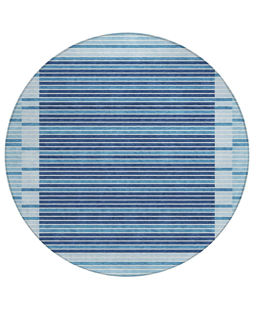 Addison Chantille Machine Washable ACN1407 8'x8' Round Area Rug