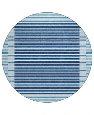 Addison Chantille Machine Washable ACN1407 8'x8' Round Area Rug