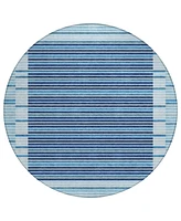 Addison Chantille Machine Washable ACN1407 8'x8' Round Area Rug