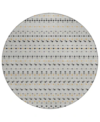 Addison Chantille Machine Washable ACN1417 8'x8' Round Area Rug