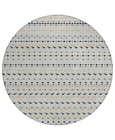 Addison Chantille Machine Washable ACN1417 8'x8' Round Area Rug