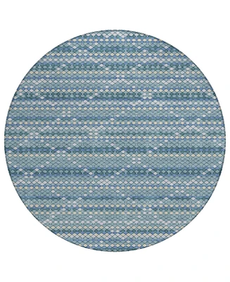 Addison Chantille Machine Washable ACN1437 8'x8' Round Area Rug