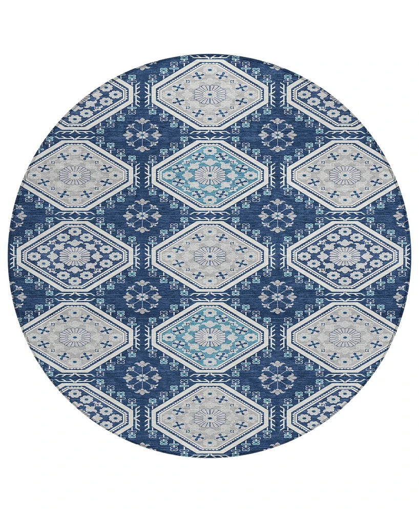 Addison Chantille Machine Washable ACN1447 8'x8' Round Area Rug