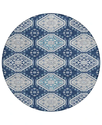 Addison Chantille Machine Washable ACN1447 8'x8' Round Area Rug