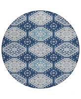 Addison Chantille Machine Washable ACN1447 8'x8' Round Area Rug