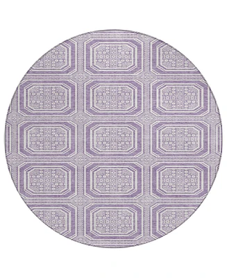 Addison Chantille Machine Washable ACN1457 8'x8' Round Area Rug