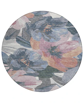 Addison Chantille Machine Washable ACN1491 8'x8' Round Area Rug