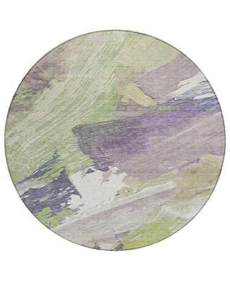 Addison Chantille Machine Washable ACN1511 8'x8' Round Area Rug