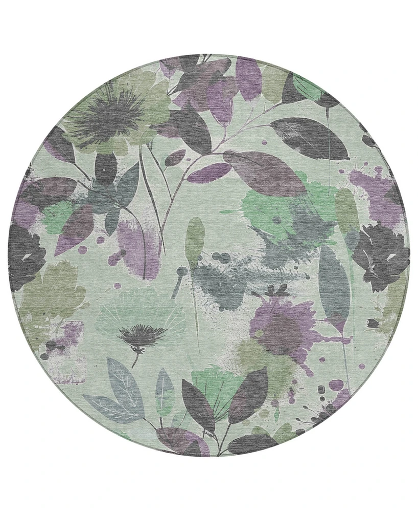 Addison Chantille Machine Washable ACN1553 8'x8' Round Area Rug