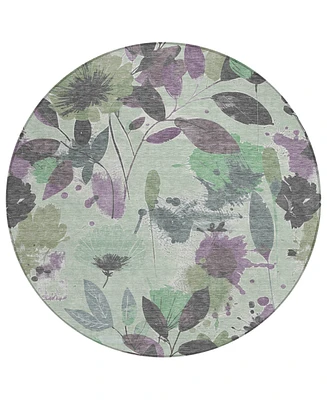 Addison Chantille Machine Washable ACN1553 8'x8' Round Area Rug