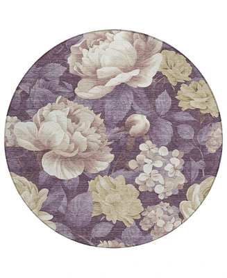 Addison Chantille Machine Washable ACN1561 8'x8' Round Area Rug