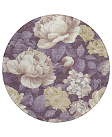 Addison Chantille Machine Washable ACN1561 8'x8' Round Area Rug