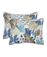 J by J Queen Bold Rainforest -Pc. Quilt Set