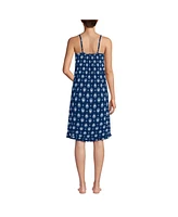 Lands' End Petite Cooling Knee Length Slip Nightgown