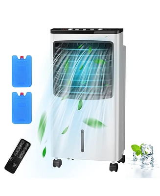 3-in-1 Portable Evaporative Air Conditioner Cooler with Remote Control for Home