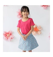 Mightly Girls Fair Trade Organic Cotton Ribbed Scoop Neck Tee