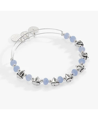 Sailboat Beaded Bangle Bracelet