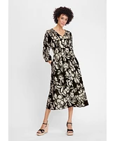 Olsen Women's Floral Empire Dress