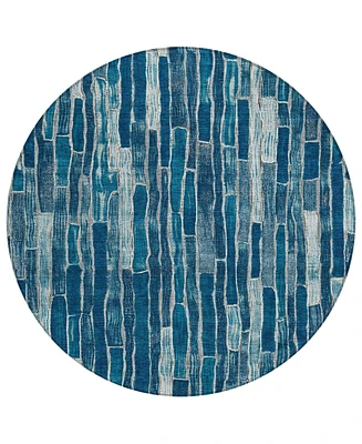 Addison Chantille Machine Washable ACN1301 8'x8' Round Area Rug