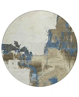 Addison Chantille Machine Washable ACN1332 8'x8' Round Area Rug