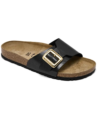Birkenstock Women's Catalina Luxe Buckle Birko-Flor Sandals from Finish Line