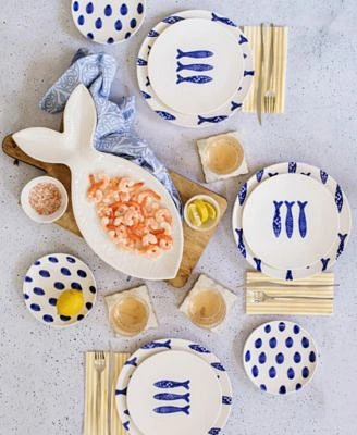 Vietri Santorini Dinnerware Collection