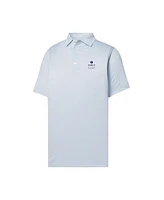 FootJoy Men's Light Blue The Zurich Classic ProDry Loop Print Lisle Polo Shirt