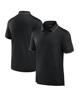 Fanatics Men's Black Tampa Bay Lightning Front Office Pique Polo Shirt