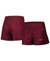 Champion Women's Garnet South Carolina Gamecocks Tailgate Her Woven Shorts
