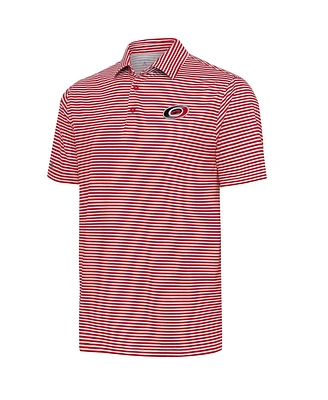 Antigua Men's Red Carolina Hurricanes Skills Polo Shirt