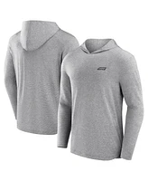 Formula 1 Men's Gray Front Office Power Mono Long Sleeve Hoodie T-Shirt