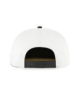 '47 Brand Men's White/Black Chicago White Sox Foundation Captain Snapback Hat