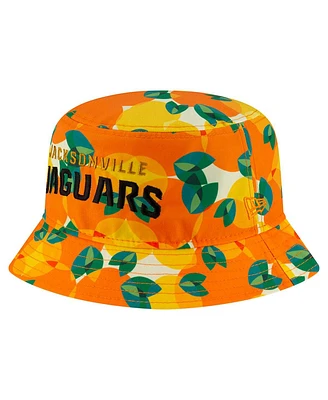New Era Men's Orange Jacksonville Jaguars Citrus Bucket Hat