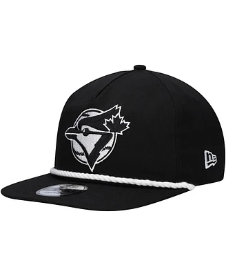 New Era Men's Black Toronto Blue Jays Golfer Snapback Hat