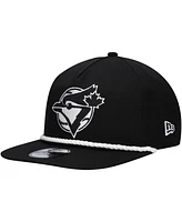 New Era Men's Black Toronto Blue Jays Golfer Snapback Hat