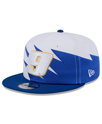 New Era Men's Blue Chase Elliott Jagged 9FIFTY Snapback Hat