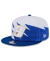 New Era Men's Blue Chase Elliott Jagged 9FIFTY Snapback Hat