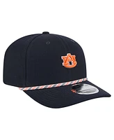 New Era Men's Navy Auburn Tigers Game Day Multi-Rope 9SEVENTY Stretch-Snap Hat