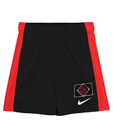 Nike Toddler 2-Piece Black/Red Chicago White Sox 2025 City Connect T-Shirt and Shorts Set