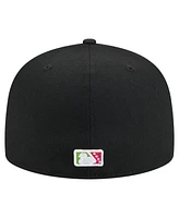 New Era Men's Black Modesto Nuts Copa de la Diversion 59FIFTY Fitted Hat